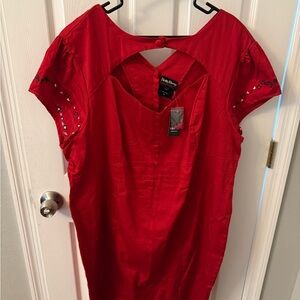 Betty Boop Red Women's Blouse